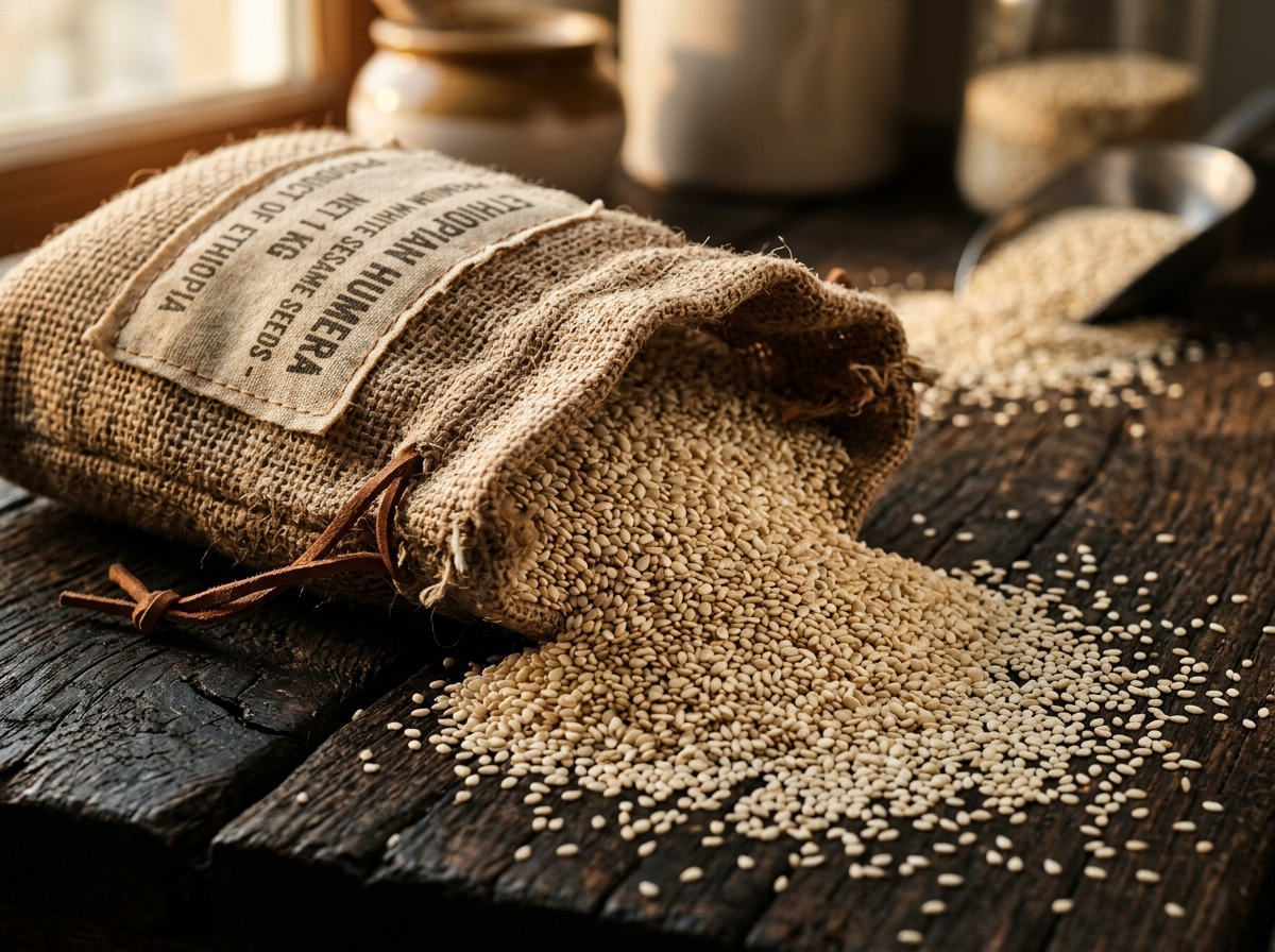 Humera White Sesame Seeds